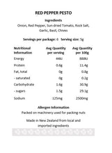 Load image into Gallery viewer, Red Pepper Pesto dip
